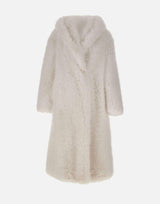 "Mink hood coat" MINKCOAT WHITE BB COUTURE 