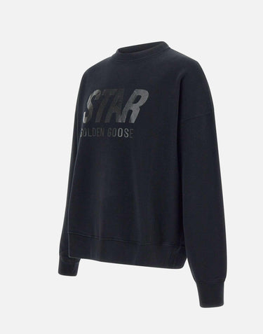 Felpa "Boxi haus" in cotone GUP01992 P00180390100 GOLDEN GOOSE 