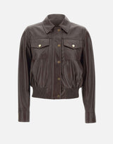 Giacca in pelle "Biada" 2616441011600 002 MAX MARA STUDIO 