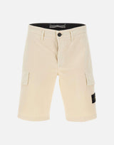 Shorts in broken twill effetto "old" L100018S0004 V0193 STONE ISLAND 
