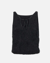 "Flower mesh Boatneck top" 113614 100 ROTATE BIRGER CHRISTENSEN 