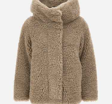 "Lamb Hybrid Hood Wom Jkt" 25572 87 RRD 
