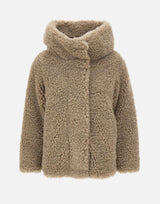 "Lamb Hybrid Hood Wom Jkt" 25572 87 RRD 