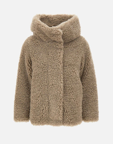"Lamb Hybrid Hood Wom Jkt" 25572 87 RRD 