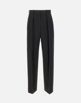 "Satin tailored trousers" 1425WTR002857J BLACK VICTORIA BECKHAM 
