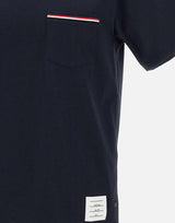 T-Shirt "SS Pocket Tee" in cotone MJS010A 01454415 THOM BROWNE 