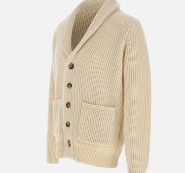 Cardigan in lana e cashmere CS3MLT WC5P020 FILIPPO DE LAURENTIIS 