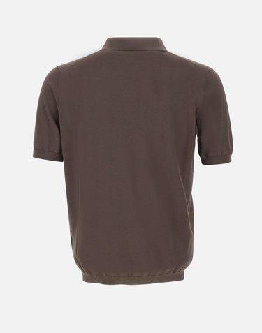 Polo in misto seta e cotone 300423 170 KANGRA 