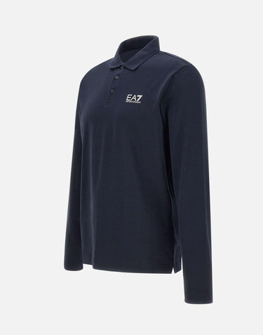 Polo in cotone stretch 8NPF15 PJVQZ1562 EA7 