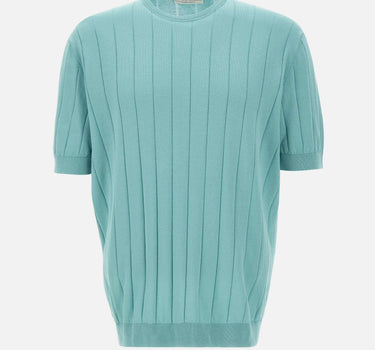 T-shirt in crepe di cotone GC1MC CR14C730 FILIPPO DE LAURENTIIS 