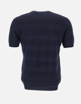 Maglia in cotone con lavorazione a righe 302421 038 KANGRA 