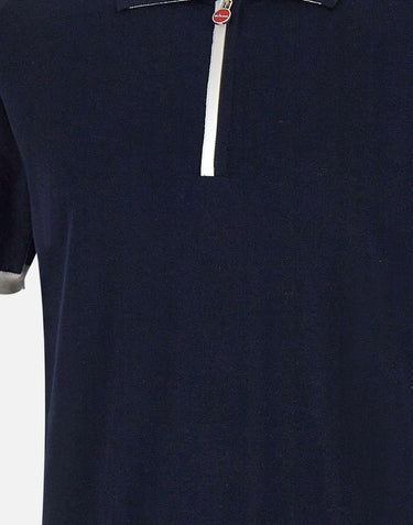 Polo mezza zip UMK0571V111A 00K KITON 