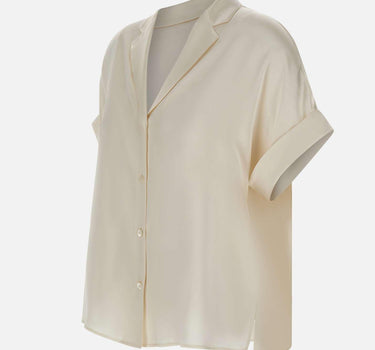 Camicia in seta a maniche corte M80CAMM30 TSE0I00100 ELEVENTY 