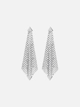 "Flow earrings mesh" 19ABB0038MET042 P040 RABANNE 