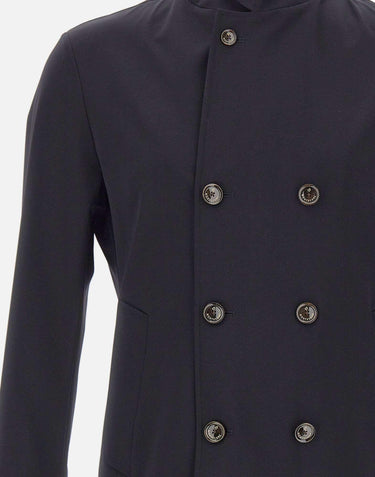 Giacca doppiopetto in twill S10MUC972 18589 MONTECORE 