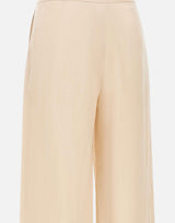 Pantaloni crop in tela ramié 2616131012600 060 MAX MARA STUDIO 