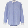 Camicia oversize SRC a righe SI019710302ST02 BLUE SPORTY & RICH 