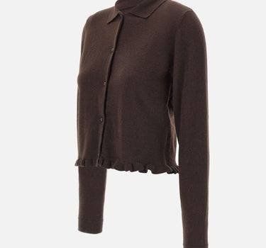 Cardigan polo a maglia 115464 2910 ROTATE BIRGER CHRISTENSEN 