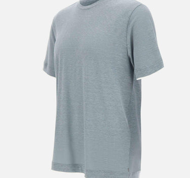 T-shirt in lino M75TSHM07 TES0M2410801 ELEVENTY 