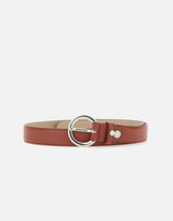 Cintura in pelle CN9903707 GRNBRICKRED GIANNI CHIARINI 