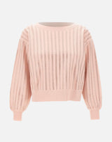 Maglia con strass CF5271MA96E M9992 LIU-JO 