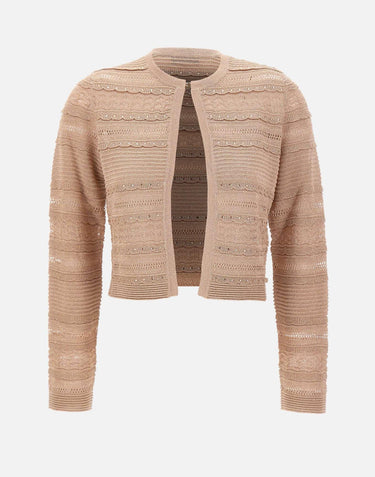 Cardigan traforato CA6237MA06S A4389 LIU-JO 