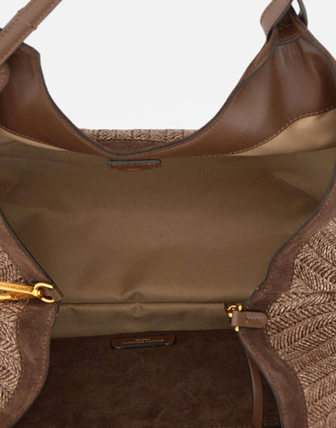 Borsa a spalla "Dua" BS12340 PGLSPGCHOCO GIANNI CHIARINI 