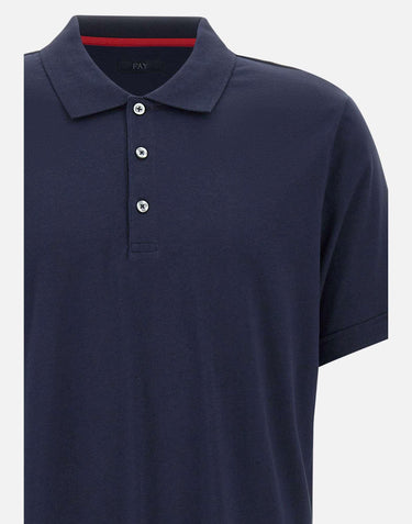 Polo in jersey di cotone NPMB2501340UCX U806 FAY 