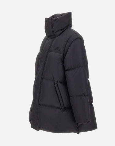 Piumino in nylon con maniche staccabili S52AM0370 M36018900 MM6 MAISON MARGIELA 
