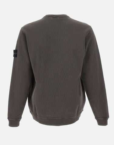 Felpa malfilé effetto "old" 6100034S0060 V0165 STONE ISLAND 