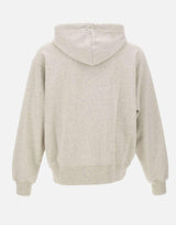 Felpa con zip e slogan PERMHO207 CO312GY DROLE DE MONSIEUR 