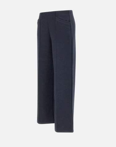 Pantaloni cropped in scuba leggero P053Z000124N 034 ELENA MIRO' 