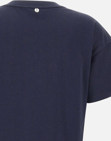 T-shirt con ricami gioiello CA6160JS088 P9583 LIU-JO 