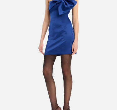 "Satin Bow mini dress" 114818 1587 ROTATE BIRGER CHRISTENSEN 
