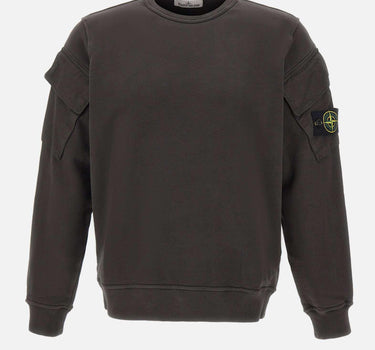 Felpa in cotone organico 6100008S0A20 V0062 STONE ISLAND 