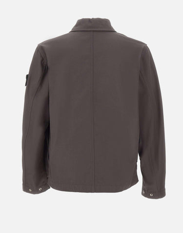 Giacca in tela di cotone 4100076S0164 V0065 STONE ISLAND 