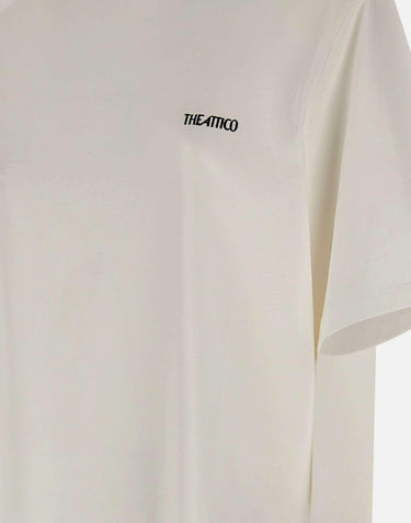 T-shirt con spalline rimovibili 260WCT00360 JJJ025AA001 THE ATTICO 