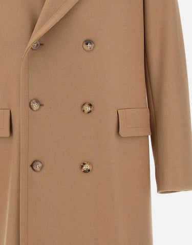 Cappotto in misto lana doppiopetto C41014FB4710 0330 BOGLIOLI 