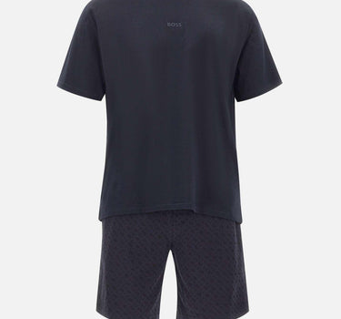 Pigiama in cotone con shorts 50540613 406 BOSS 