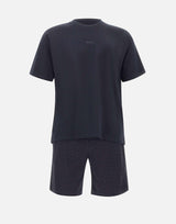 Pigiama in cotone con shorts 50540613 406 BOSS 