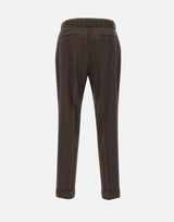 Pantaloni "Pierre" in lana W24MTLG468 COFFEE OFFICINE GENERALE 