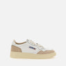 Sneakers "Medialist Low" in pelle AULW LS33 AUTRY 