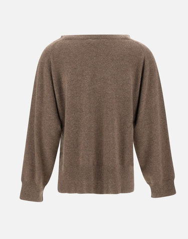 Maglia "Jeanne" in cashmere 4502054C GALET NOT SHY 