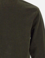 "Brushed Emerized Diagonal Fleece Half Zip Lens Sweatshirt" 19CMSS251A 006614G683 C.P. COMPANY 