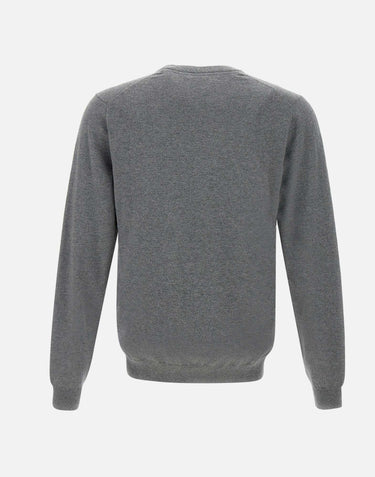 Maglia  "Solid" in cotone e lana K44101 47 SUN68 