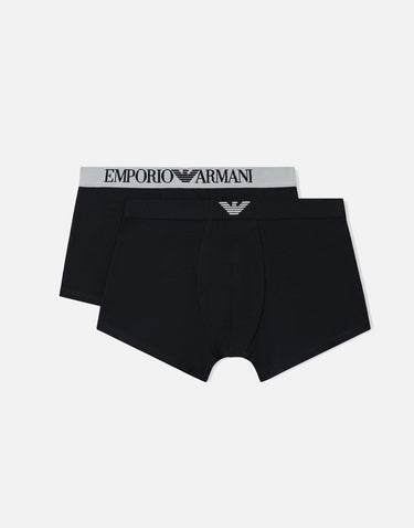 Set due pezzi boxer in cotone stretch EM000252 AF18881MC005 EMPORIO ARMANI 