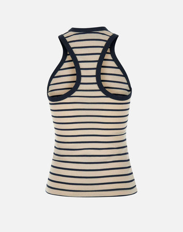 Top "Chant" in cotone SWT0027TJF0018 0009500 SEAFARER 