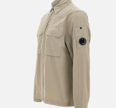 Camicia overshirt in gabardine 20CMOS156A 110143G904 C.P. COMPANY 
