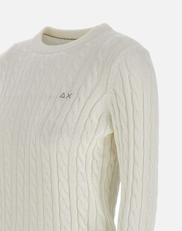 "Cable knit sweater" K35224 31 SUN68 