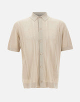Camicia in maglia di misto seta A033F200 1420 PAOLO PECORA 